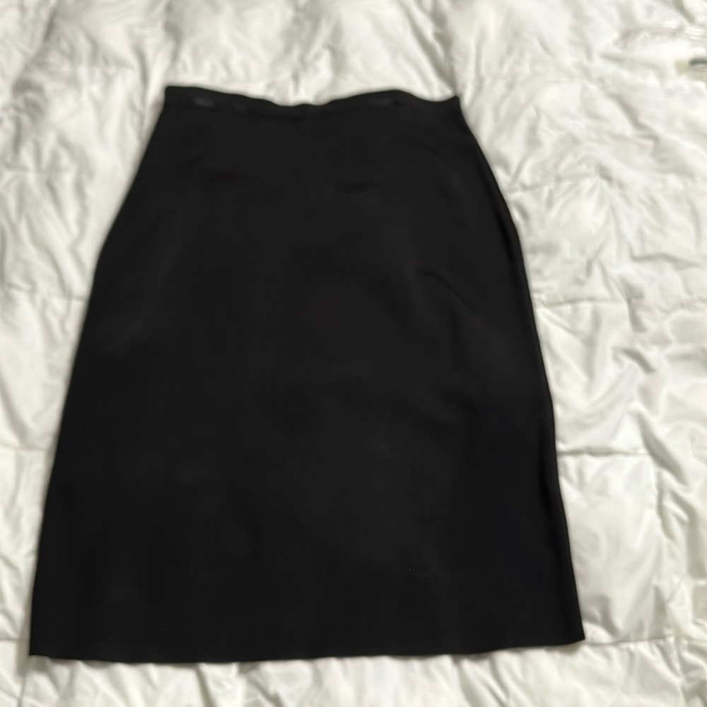 Jones New York black long skirt